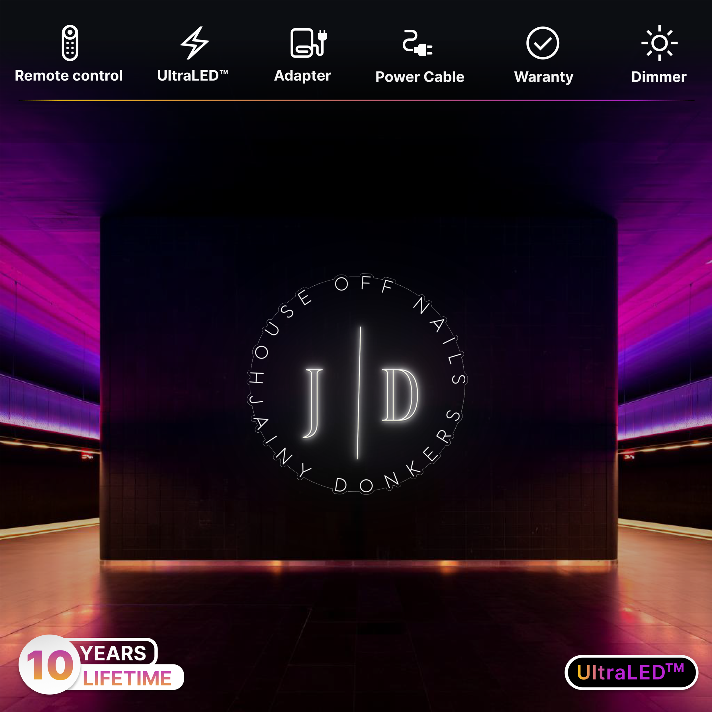 HOUSE OFF NAILS JAINY DONKERS uv