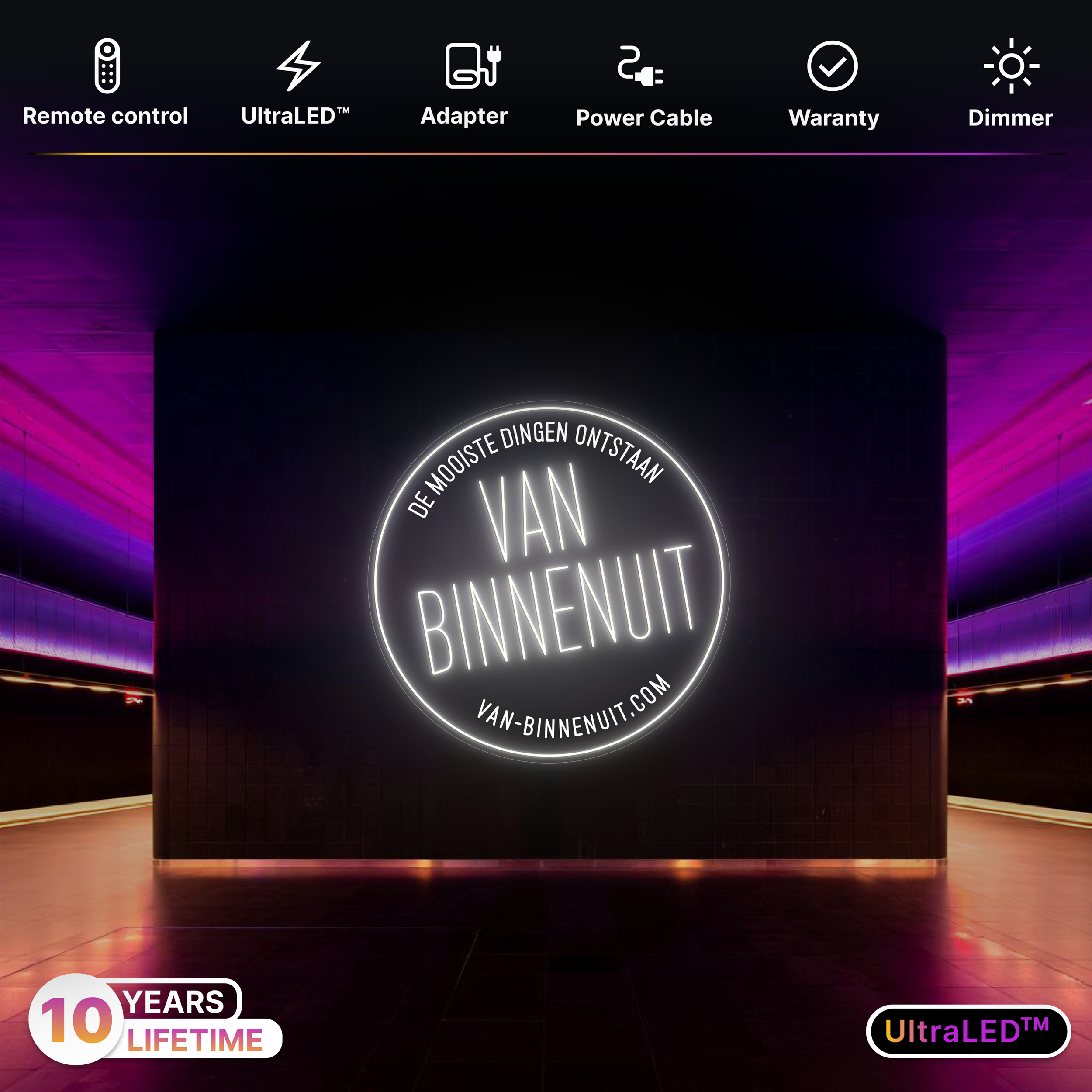 VAN BINNENUIT uv