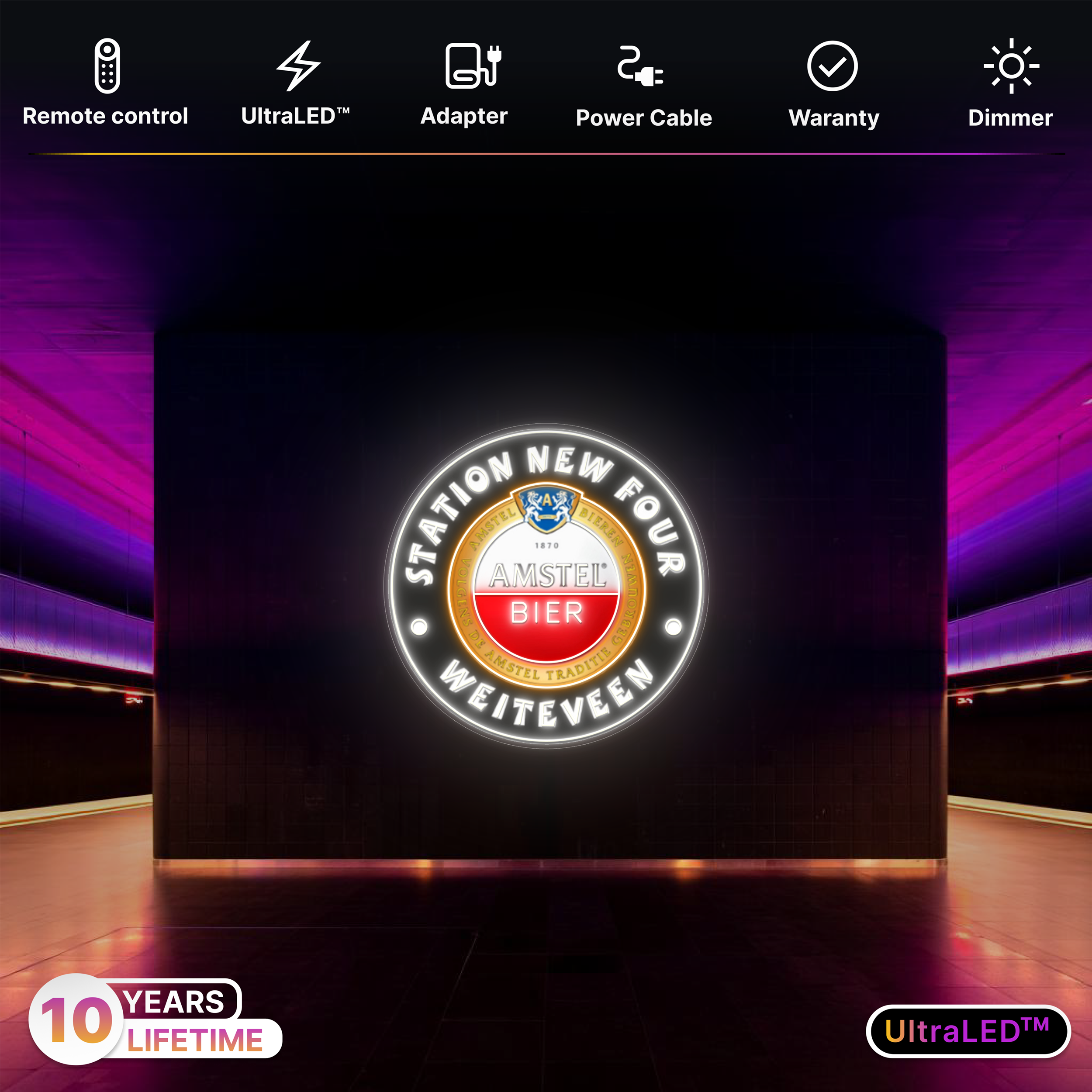 AMSTEL BEER