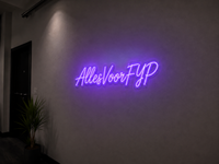 AllesVoorFYP Neon Sign - voor Robbert