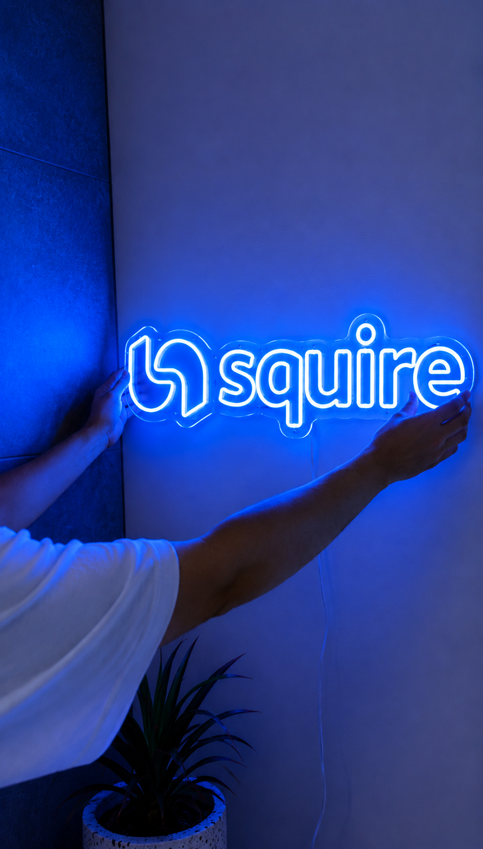 Neon Sign - Squire Health BV