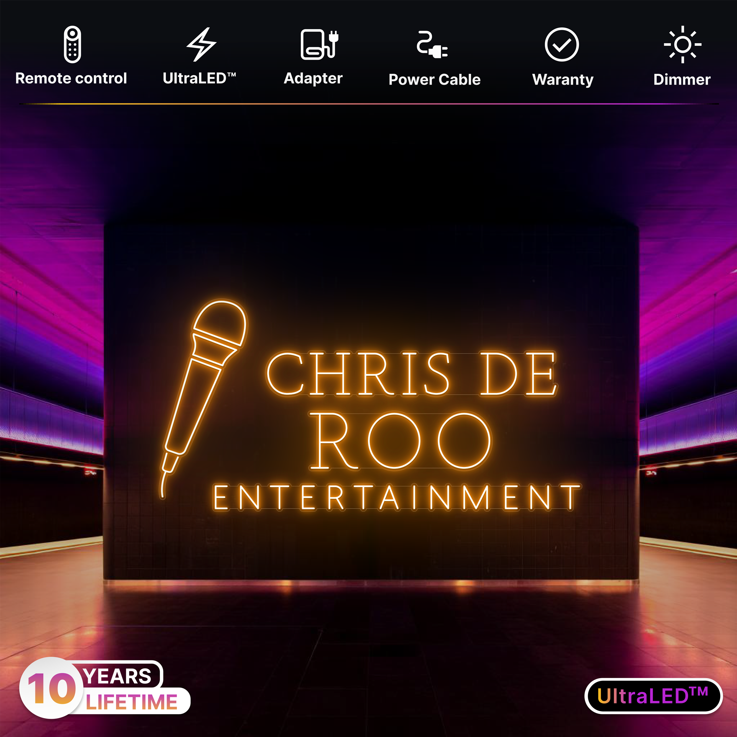 CHRIS DE ROO ENTERTAINMENT