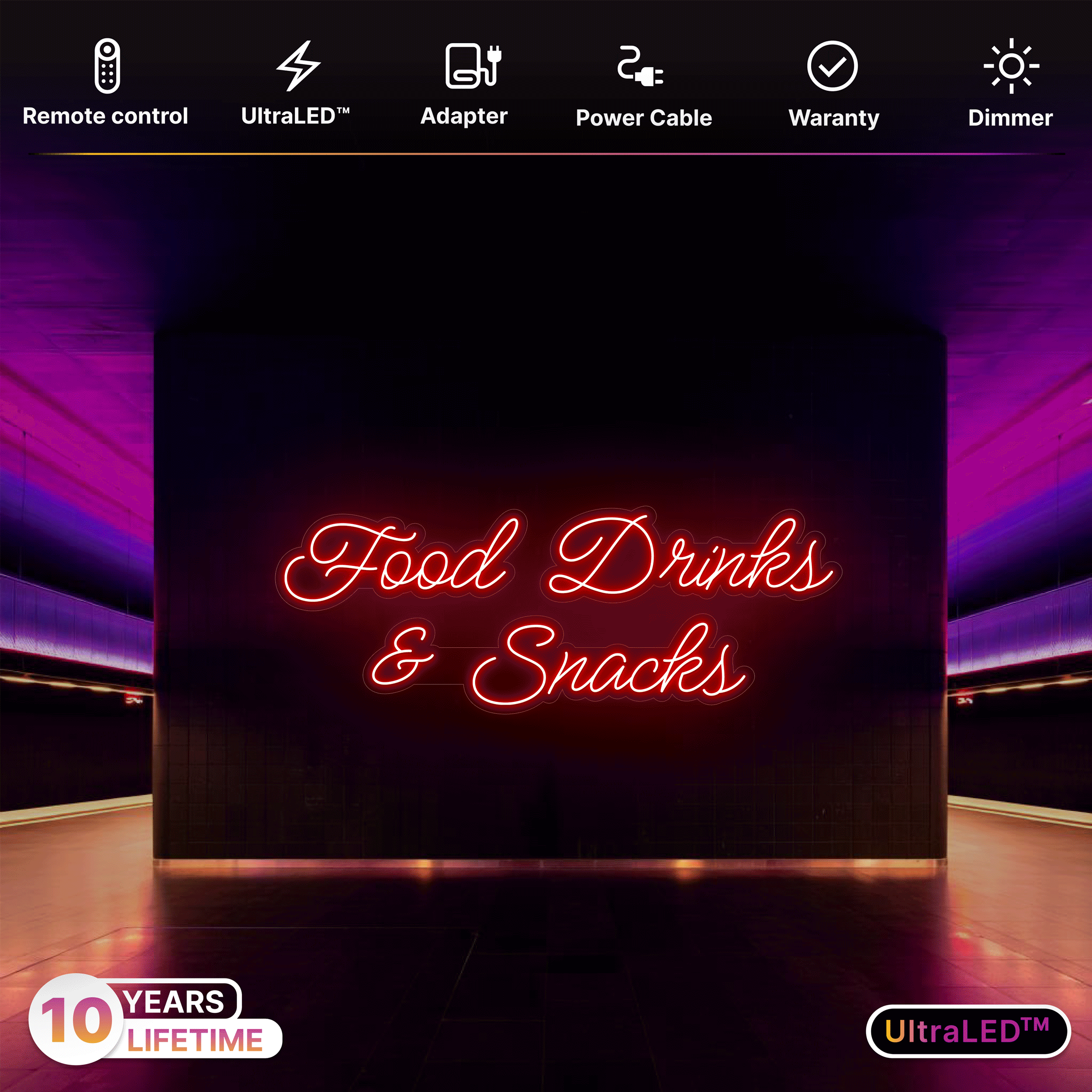 Food Drinks &amp; Snacks