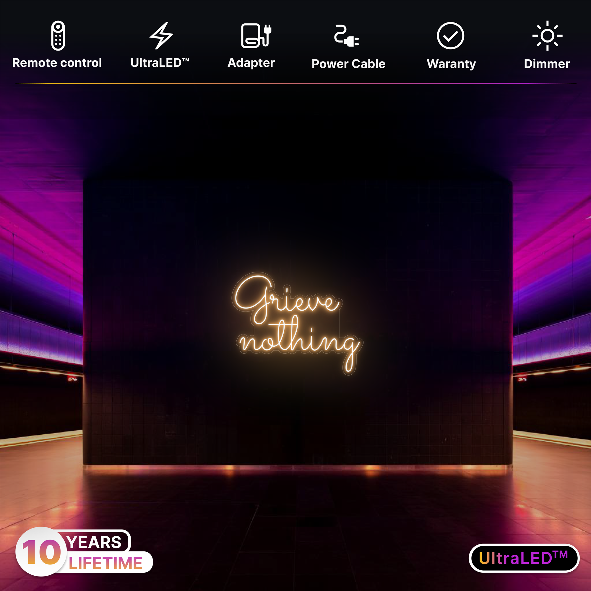 Grieve nothing