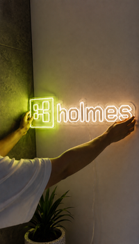 Neon Sign voor Robbrecht Delrue - Holmes