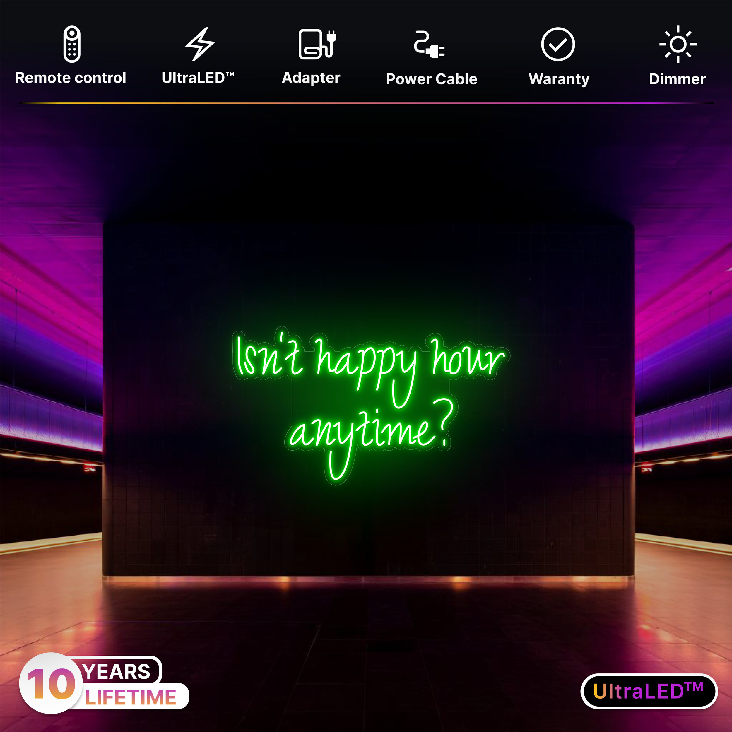 Isn't happy hour anytime -