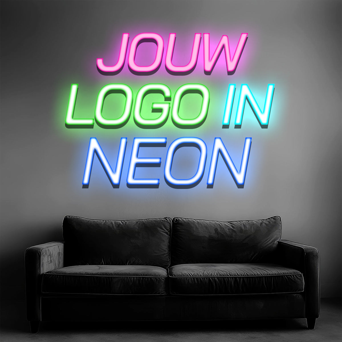 Logo or Text in NEON | 10+ Year Lifespan | Your Own Neon Sign | For Indoors &amp; Outdoors | Upload Your Logo | Neon The Way | €89.95