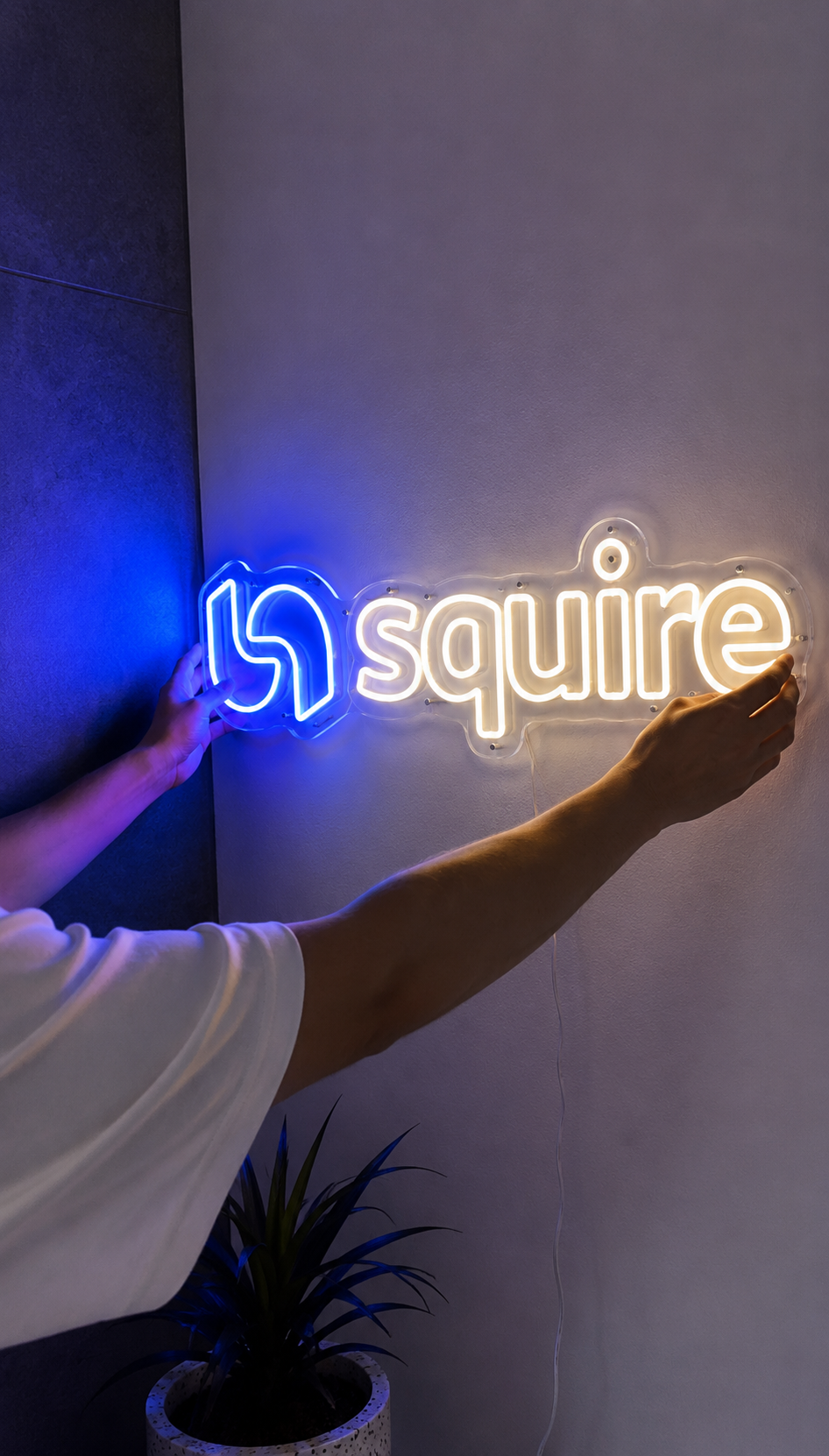 Neon Sign - Squire Health BV