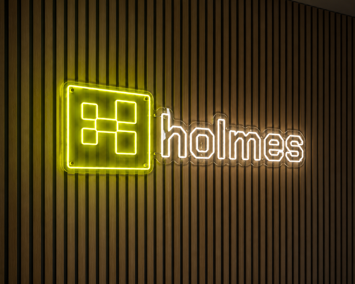 Neon Sign voor Robbrecht Delrue - Holmes